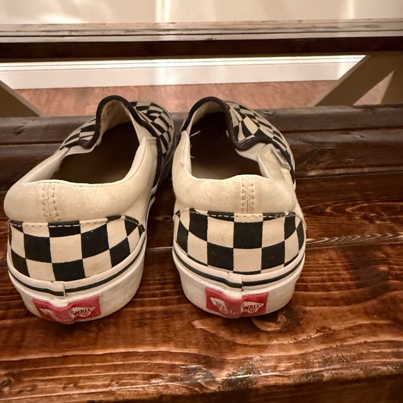 Checkered Slip-On Sneakers - Picture 2 of 4